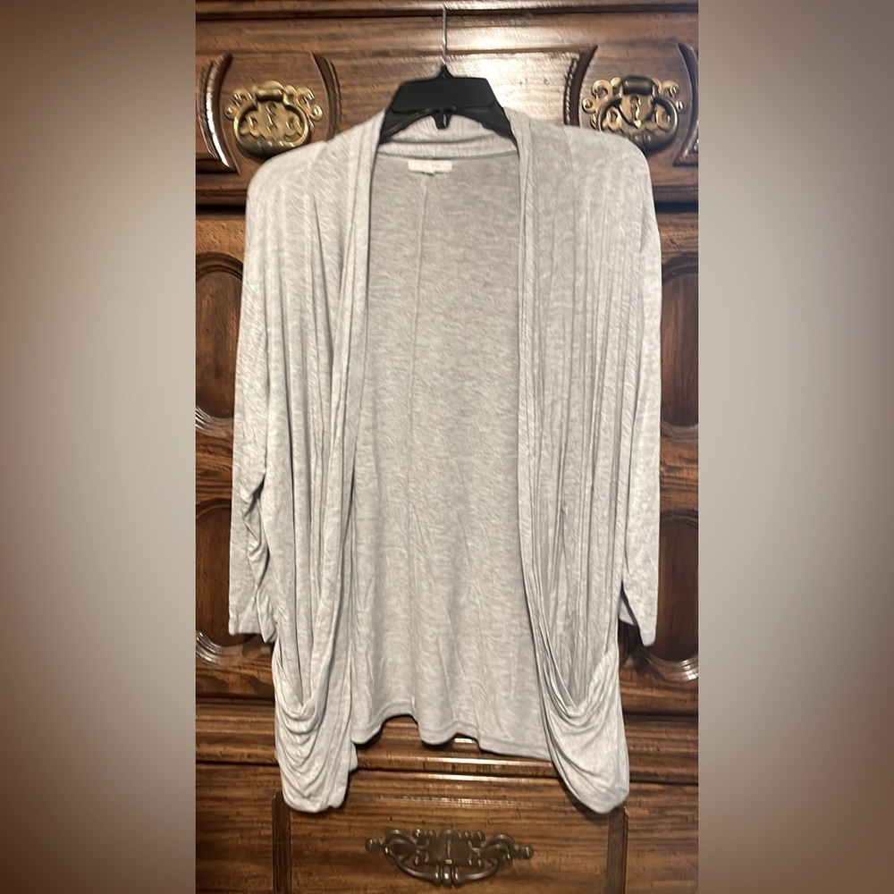 Maurice’s open cardigan